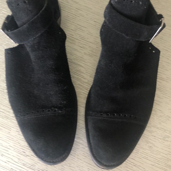 The Office of Angela Scott black suede size 9 - Picture 5 of 16